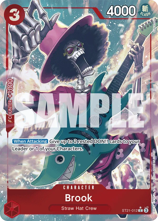 Brook (Parallel) · Starter Deck EX: Gear 5 ST21-012/34