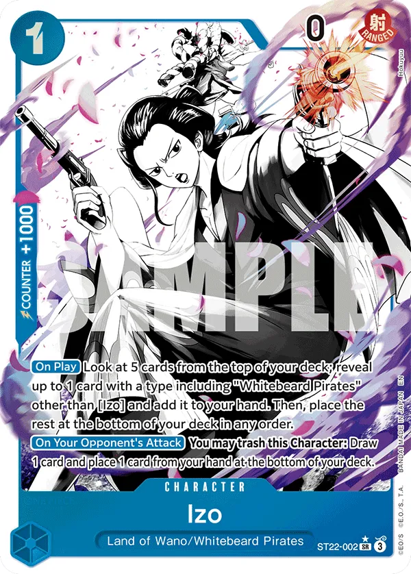 Izo (Parallel) · Starter Deck 22: Ace & Newgate ST22-002/31