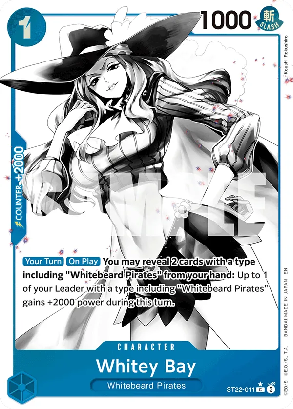 Whitey Bay (Parallel) · Starter Deck 22: Ace & Newgate ST22-011/31