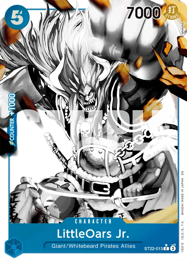 LittleOars Jr. (Parallel) · Starter Deck 22: Ace & Newgate ST22-013/31