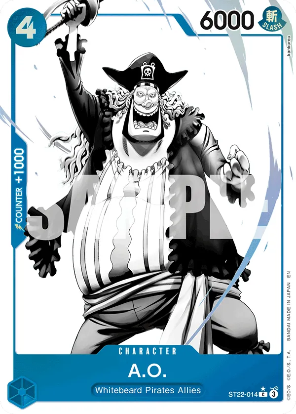 A.O. (Parallel) · Starter Deck 22: Ace & Newgate ST22-014/31