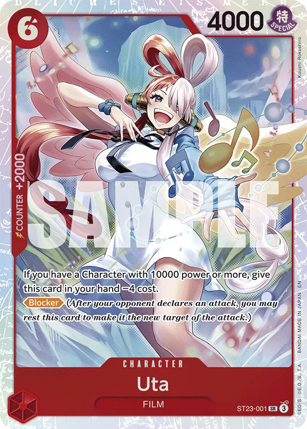 Uta · Starter Deck 23: RED Shanks ST23-001/5