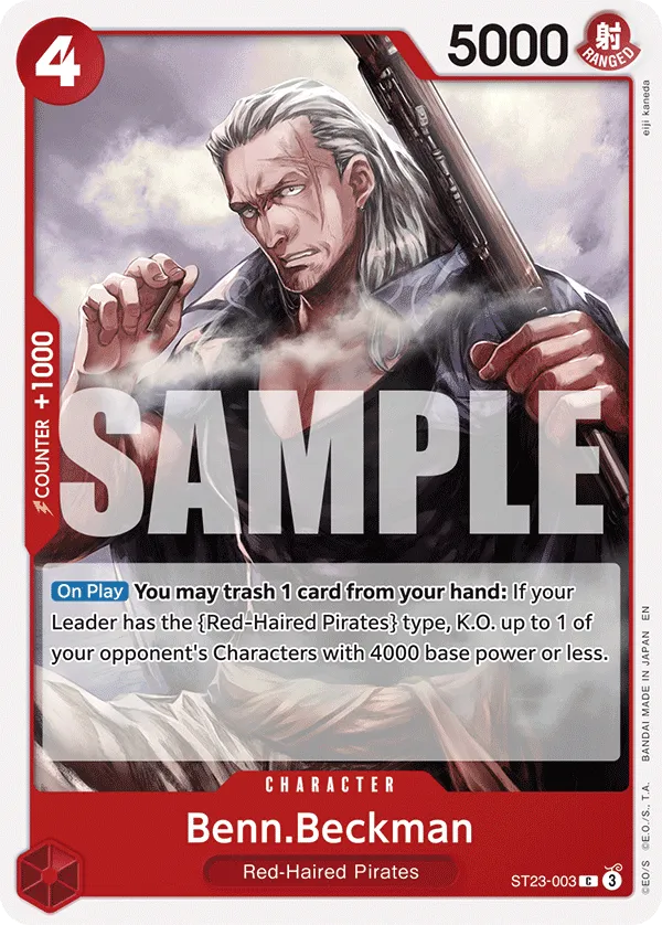 Benn.Beckman · Starter Deck 23: RED Shanks ST23-003/5