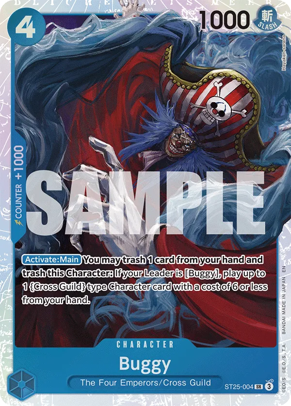 Buggy · Starter Deck 25: BLUE Buggy ST25-004/8