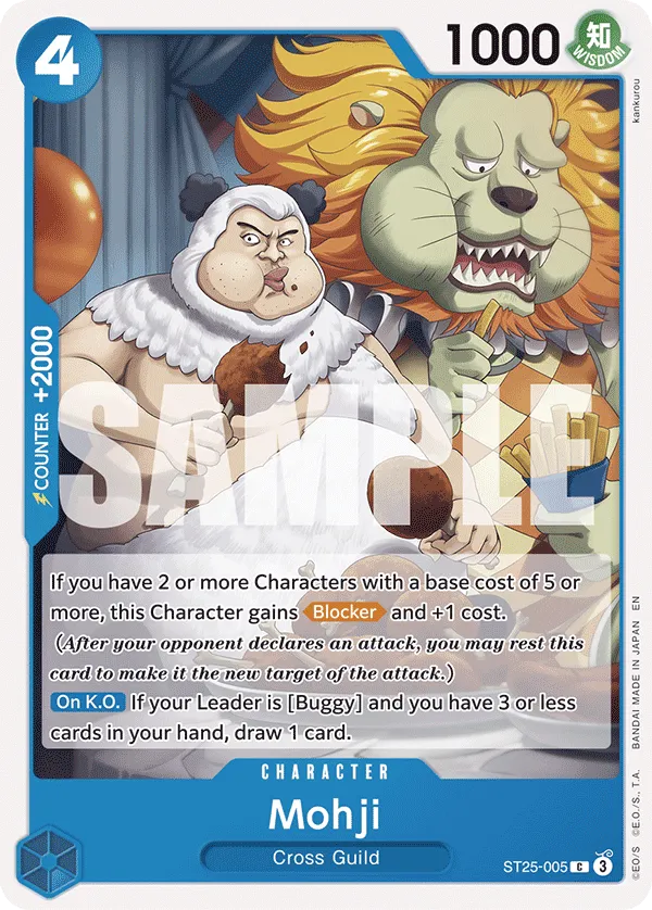 Mohji · Starter Deck 25: BLUE Buggy ST25-005/8