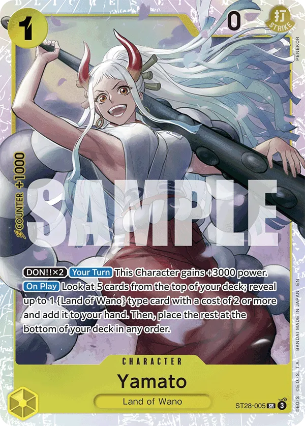 Yamato · Starter Deck 28: GREEN/YELLOW Yamato ST28-005/5