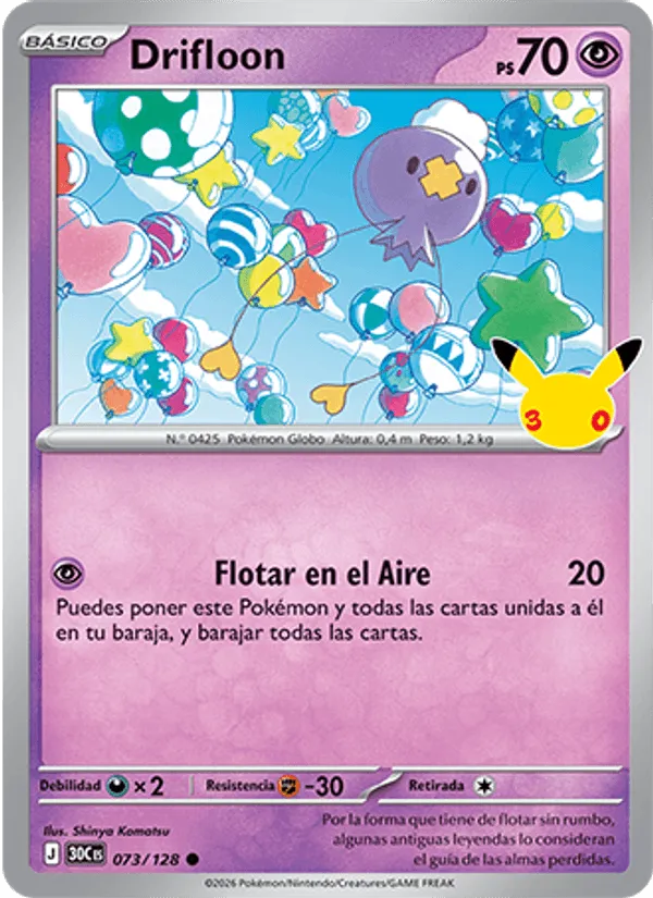 Drifloon · Celebración 30.º Aniversario 073/128