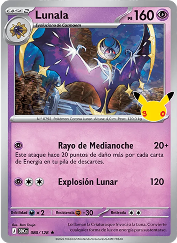 Lunala · Celebración 30.º Aniversario 080/128