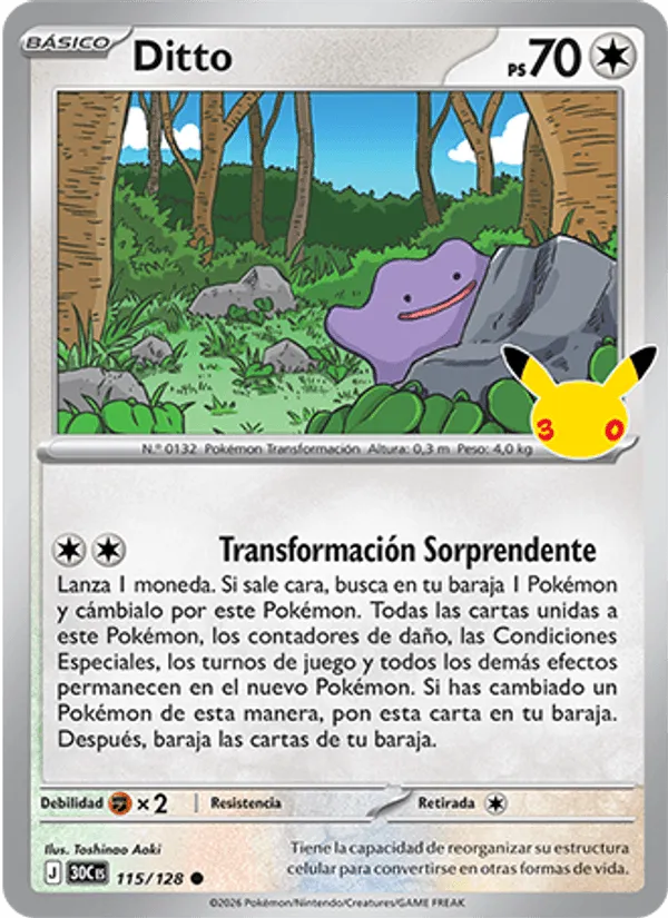 Ditto · Celebración 30.º Aniversario 115/128