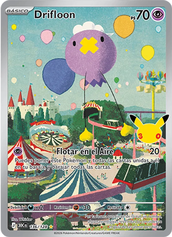 Drifloon · Celebración 30.º Aniversario 136/128