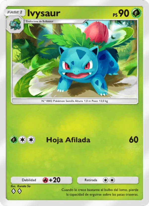 Ivysaur · Genes Formidables 002/226