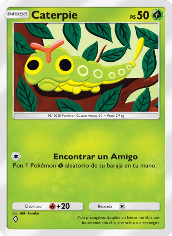 Caterpie · Genes Formidables 005/226