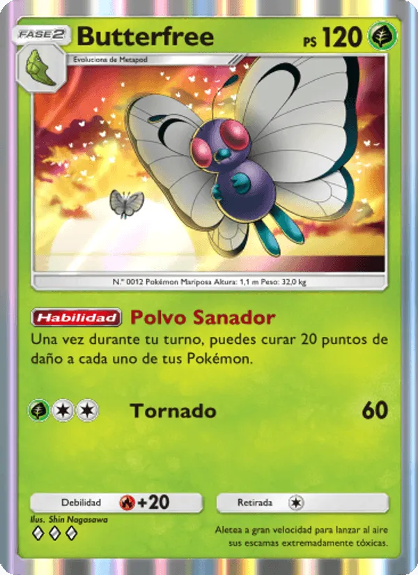 Butterfree · Genes Formidables 007/226