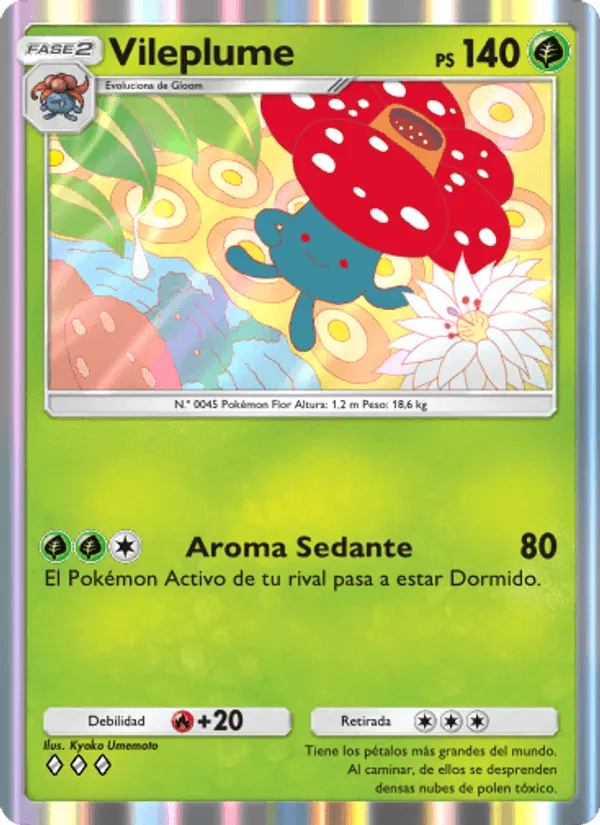Vileplume · Genes Formidables 013/226
