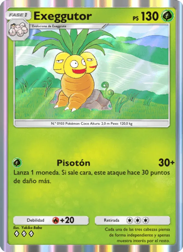 Exeggutor · Genes Formidables 022/226