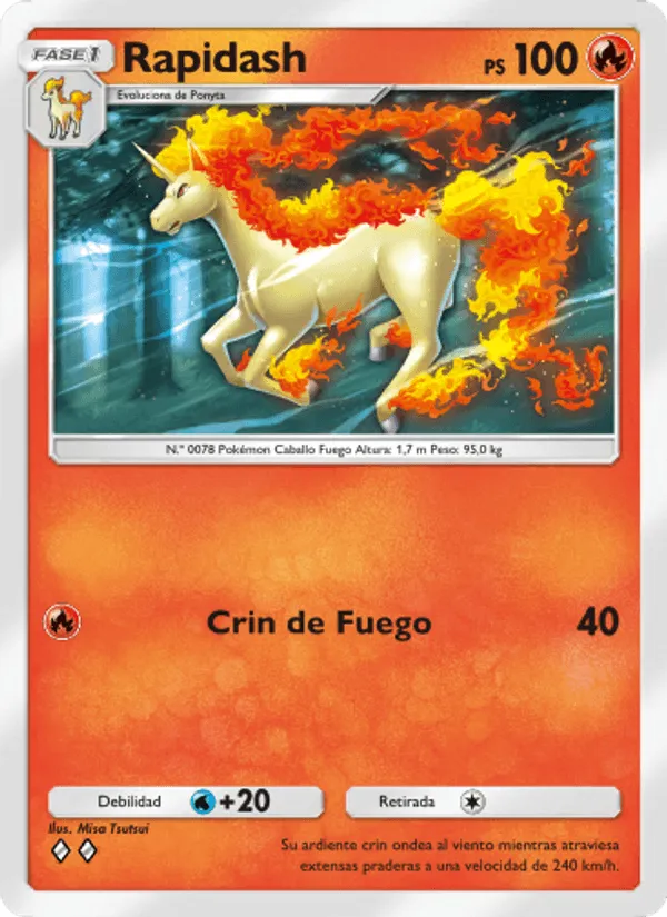 Rapidash · Genes Formidables 043/226