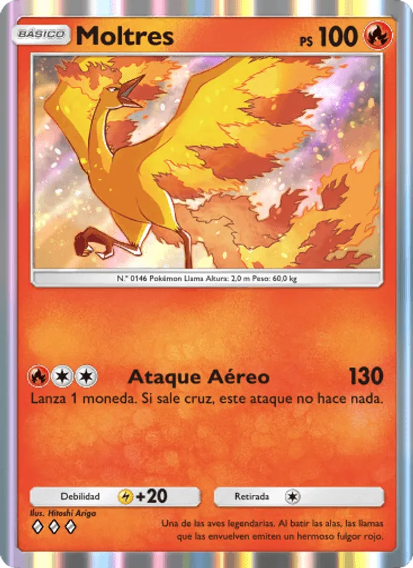 Moltres · Genes Formidables 046/226