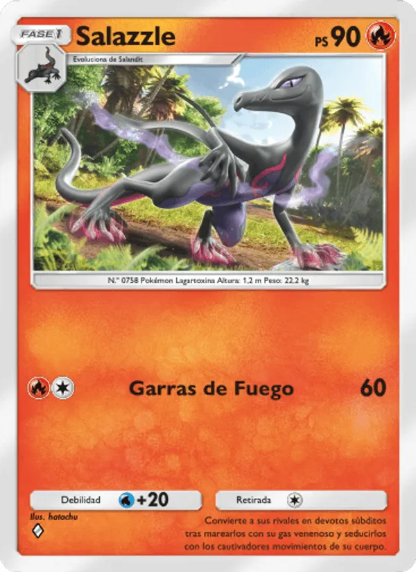 Salazzle · Genes Formidables 050/226