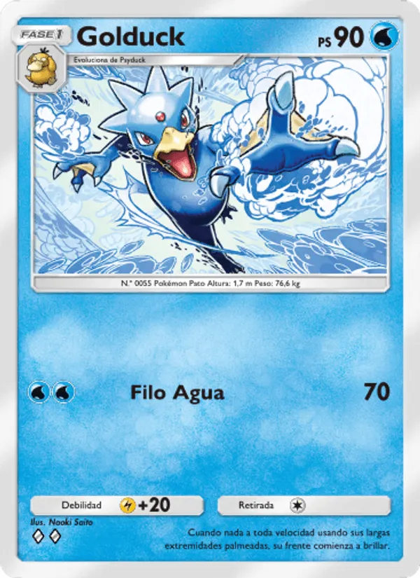 Golduck · Genes Formidables 058/226