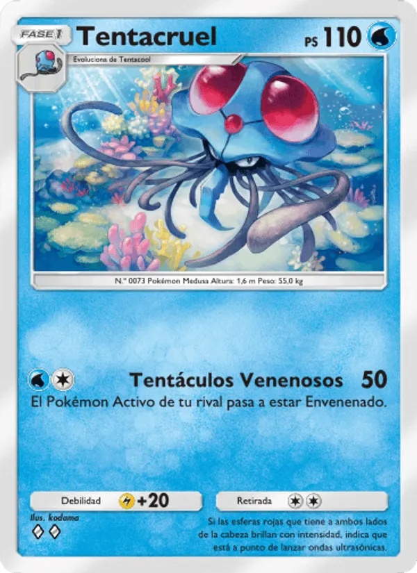 Tentacruel · Genes Formidables 063/226