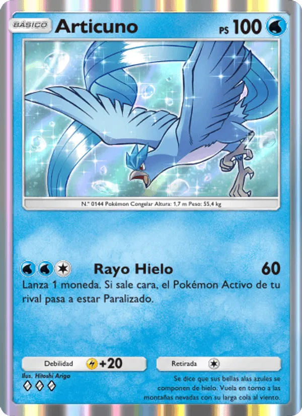 Articuno · Genes Formidables 083/226