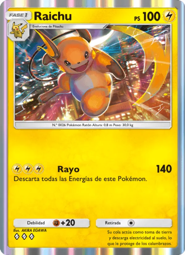 Raichu · Genes Formidables 095/226
