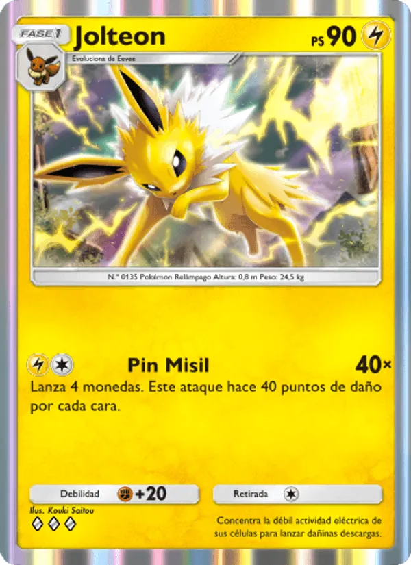 Jolteon · Genes Formidables 102/226
