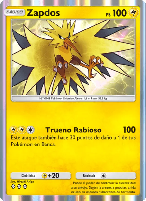 Zapdos · Genes Formidables 103/226