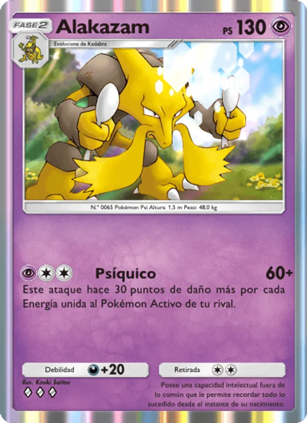 Alakazam · Genes Formidables 117/226