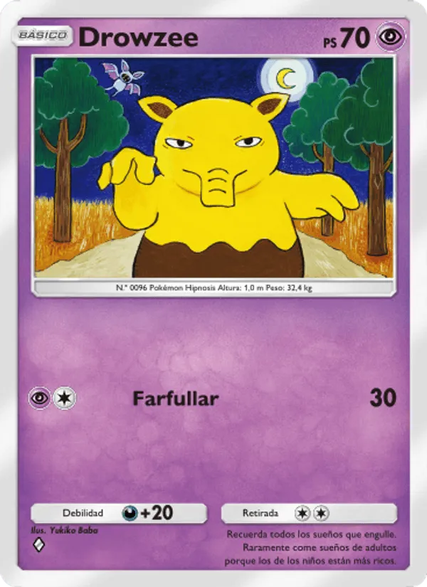 Drowzee · Genes Formidables 124/226