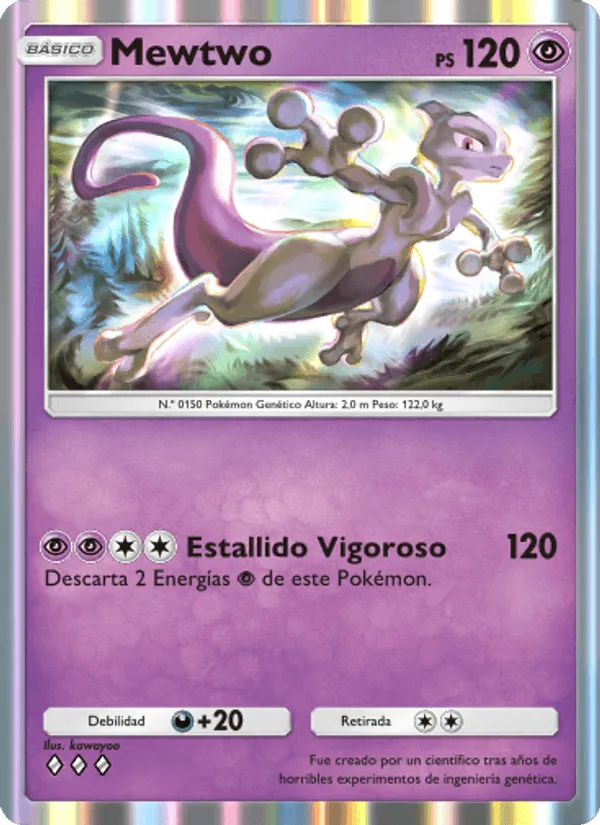 Mewtwo · Genes Formidables 128/226