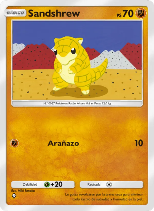 Sandshrew · Genes Formidables 137/226