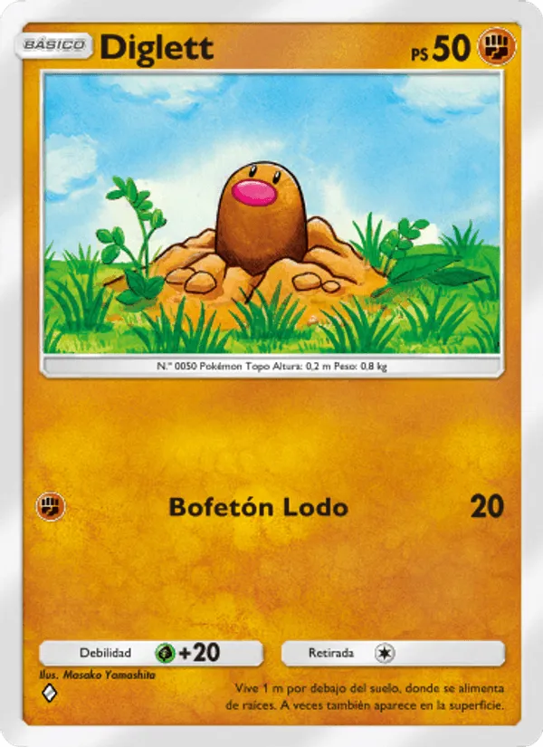 Diglett · Genes Formidables 139/226