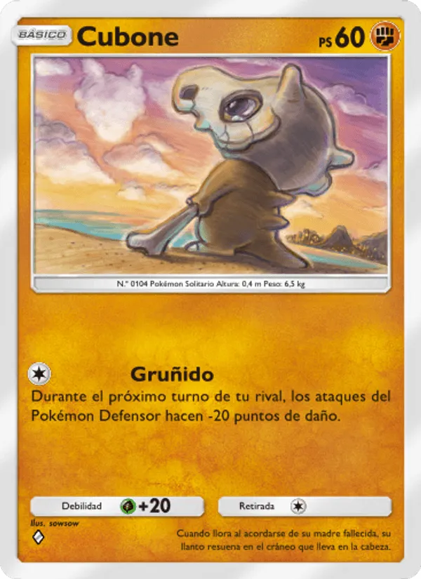 Cubone · Genes Formidables 151/226