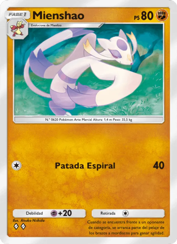 Mienshao · Genes Formidables 161/226