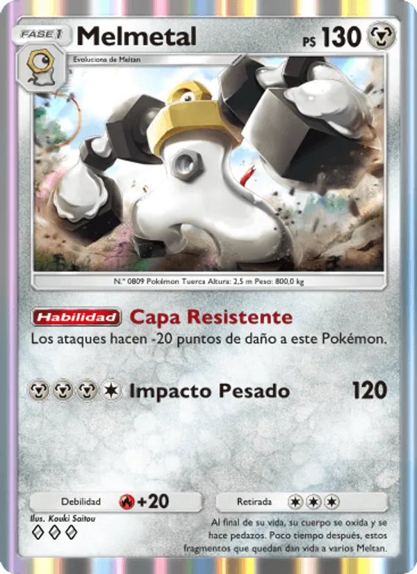 Melmetal · Genes Formidables 182/226