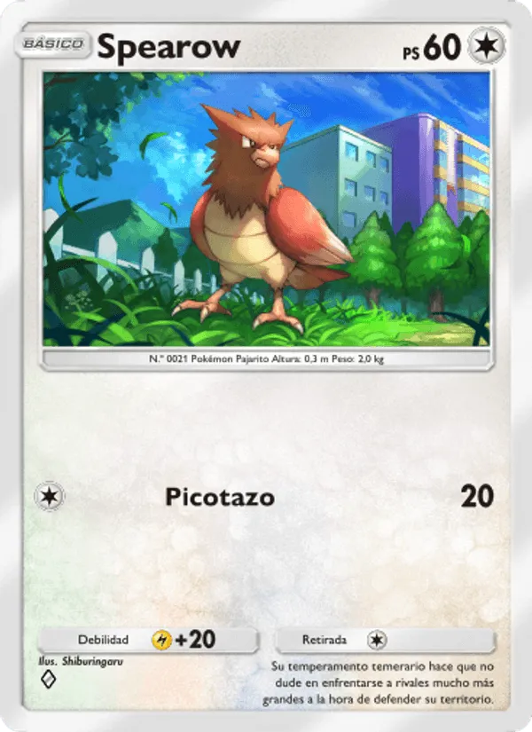 Spearow · Genes Formidables 191/226