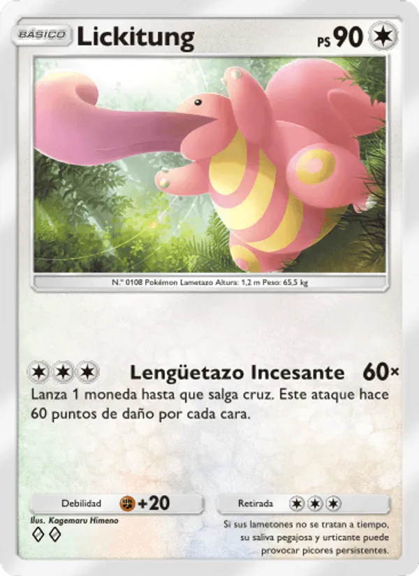 Lickitung · Genes Formidables 201/226