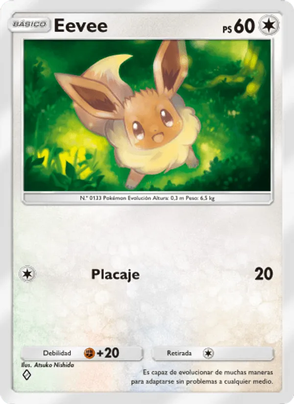 Eevee · Genes Formidables 206/226