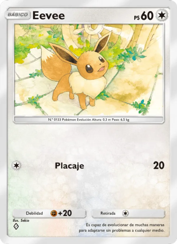 Eevee · Genes Formidables 208/226