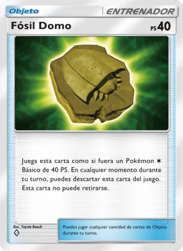 Fósil Domo · Genes Formidables 217/226