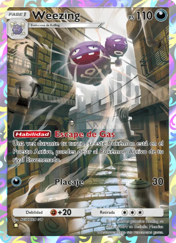Weezing · Genes Formidables 243/226