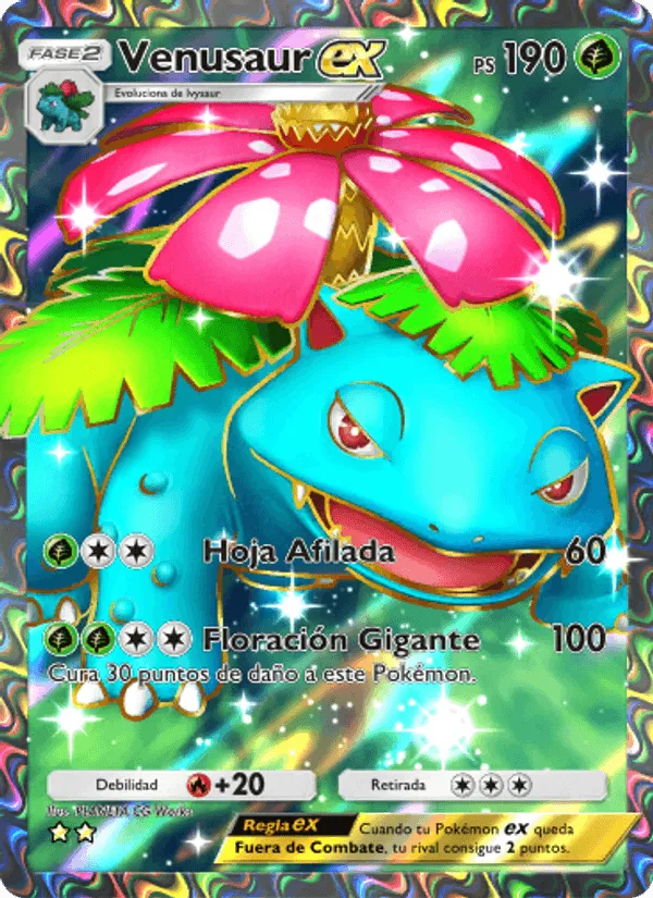 Venusaur ex · Genes Formidables 251/226