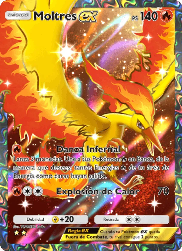 Moltres ex · Genes Formidables 255/226
