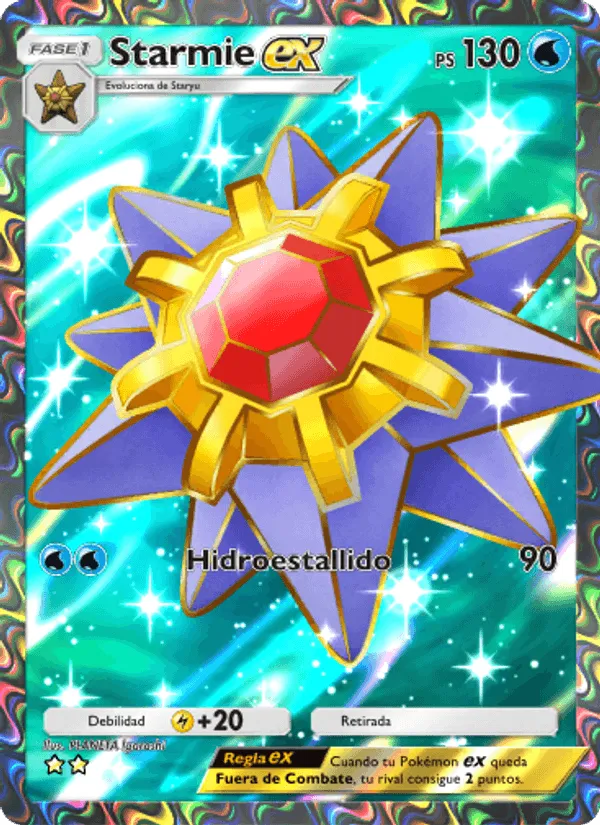 Starmie ex · Genes Formidables 257/226