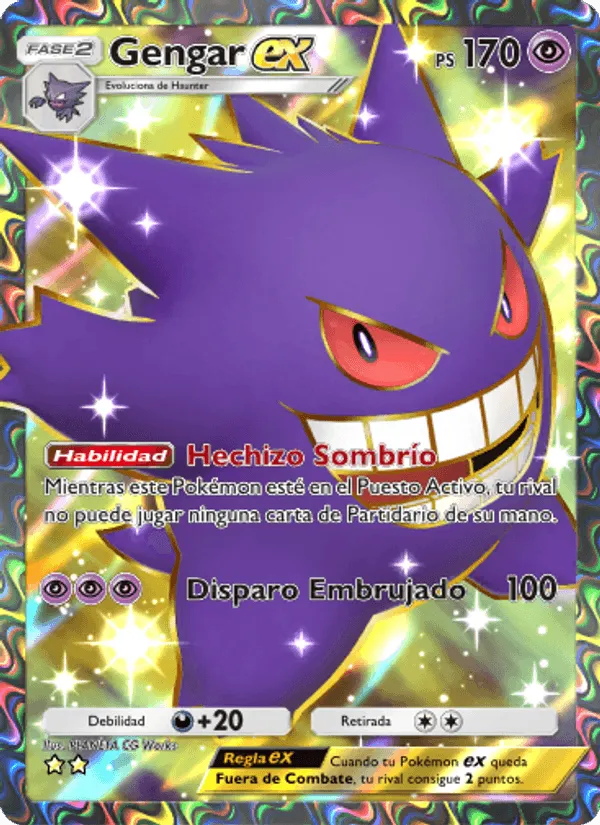 Gengar ex · Genes Formidables 261/226