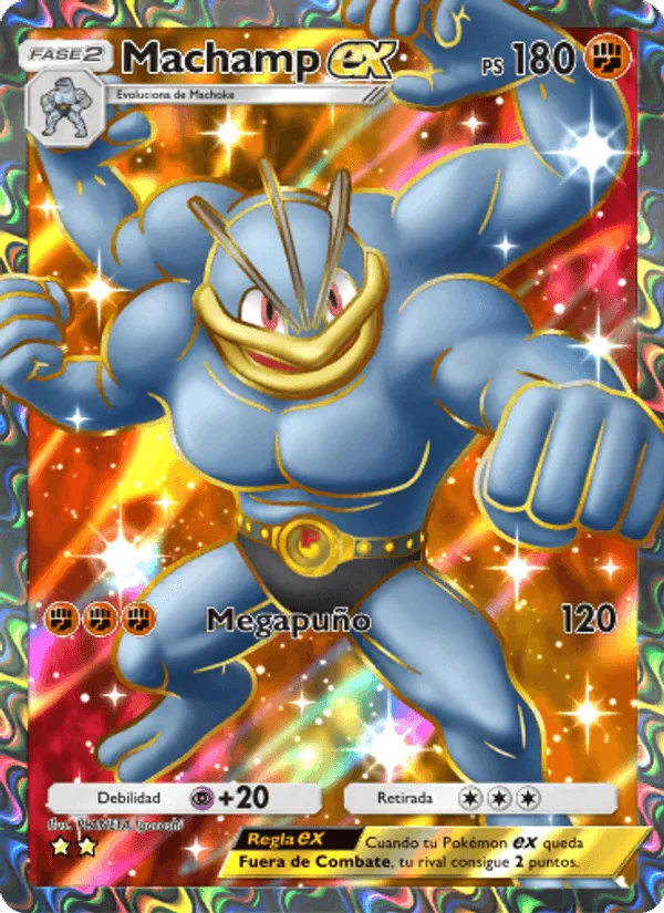 Machamp ex · Genes Formidables 263/226