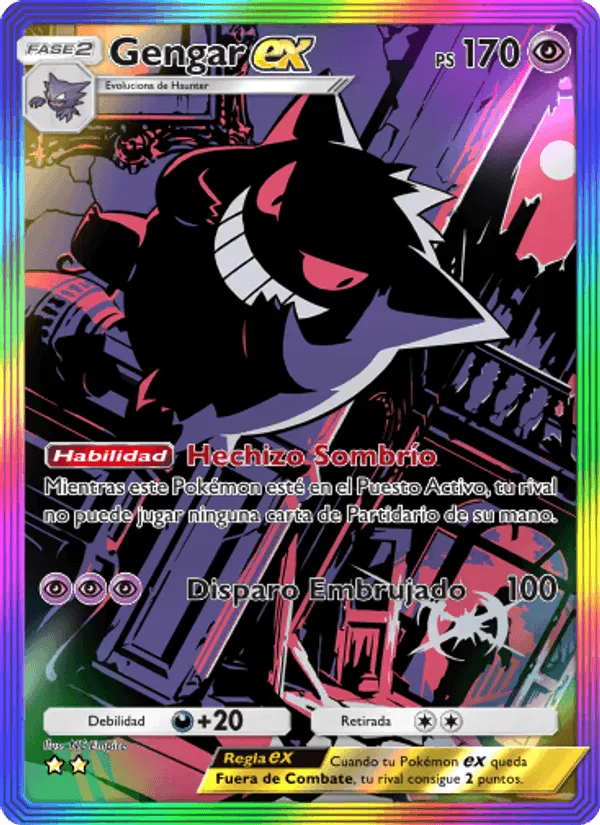 Gengar ex · Genes Formidables 277/226