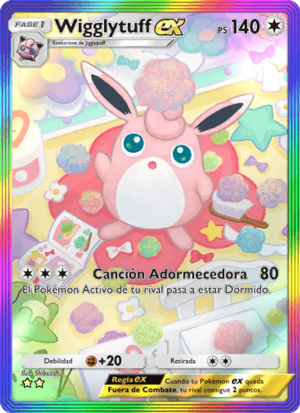Wigglytuff ex · Genes Formidables 279/226