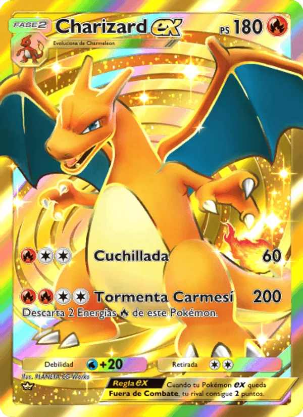Charizard ex · Genes Formidables 284/226